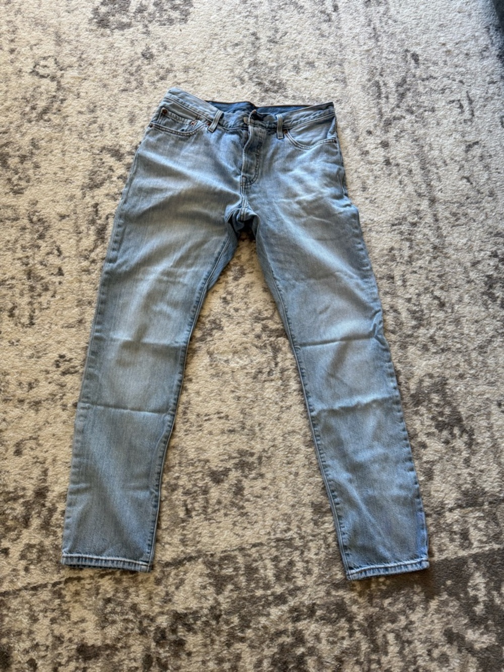 Levi's Light Blue Straight Leg Jeans